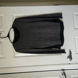 Ann Taylor shirt with patterned back